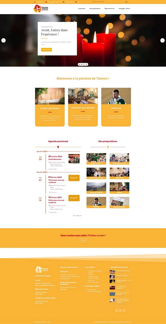 une paroisse talence 2022